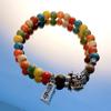 Jingdezhen pulsera nueva china pulsera de cerámica con cuentas de mariposa joyería estilo étnico femenino pulsera de alta calidad para niñas