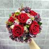 Nuevo ramo de rosas para novia, flores de imitación, accesorios de fotografía de boda transfronterizos de Amazon, flores coreanas.