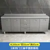 Armário de Cozinha Todo em Aço Inoxidável 304 com Fogão Simples Integrado e Armário de Armazenamento para Uso Doméstico Pequeno