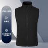 Chaleco Impermeable Soft Shell Personalizado Ropa de Trabajo para Exteriores Logo Impreso Chaleco de Voluntario Chaleco para Evento de Reunión Anual de la Empresa