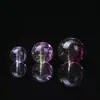 Acessórios de Contas Soltas de Ametista e Calcedônia Verde Roxa Multi-Estilo DIY para Pulseiras e Colares Multi-Pedras Contas Espaçadoras Acessórios para Homens e Mulheres