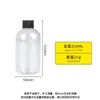 Botellas de Empaque para Lavado y Cuidado en Stock, Botellas de Plástico Redondas para Mascotas, Botellas Portátiles Reutilizables, Botellas de Rocío Puro, Botellas para Gel de Ducha y Champú