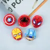 Dibujos Animados Marvel Superman Batman Máscara Escudo DIY Pegamento en Crema Resina Accesorios Funda para Teléfono Móvil Imán para Refrigerador Material