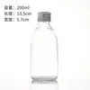 Botella de Vidrio Transparente para Líquidos Orales 30ml Botella Pequeña Sellada para Medicamentos Botella Dosificadora de Jarabe Botella de Vidrio para Suplementos de Salud Botella para Medicamentos con Enzimas
