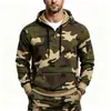 Sudadera con capucha de camuflaje de estilo europeo y americano transfronterizo, moda, manga larga, estampada, para hombre, casual, deportiva, jersey, ropa para hombre