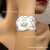 Nuevo Pulsera de Apertura Vintage de Moda Transfronteriza Pulsera de Perlas para Mujer Regalo para Fiesta Festiva Fábrica de Origen