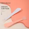 Cepillo de Mascarilla de Silicona de Doble Cabeza Raspador Limpiador Facial Palillo para Mascarilla de Barro de Doble Uso Salón de Belleza Aplicador Raspador Facial Excavación