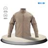 Chaqueta Softshell Camuflaje Comandante para Hombre Chaqueta Táctica de Forro Polar Engrosado Impermeable Cortavientos Ropa de Trabajo para Montañismo al Aire Libre