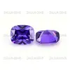 Zircón de Colores Rectangular de 5A Piedra Suelta, Gema Sintética Cz Rectangular Alargada Forma Cojín, Gema Forma Cojín con Base de Punta Venta al por Mayor