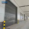 Portas de Rolo Aço Resistentes ao Vento para Exportação de Comércio Exterior, Portas de Rolo Alumínio Resistentes ao Vento para Shopping Centers, Portas Resistentes ao Vento Comerciais Industriais para Oficinas e Fábricas