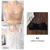 Popular ropa interior sin costuras de color base con escote bajo para mujeres con busto pequeño, con efecto push-up, soporte lateral para los senos, tirantes finos, diseño cruzado invisible en la espalda y hermoso sujetador de espalda