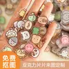 Chapas de Acrílico DIY Transparente Dupla Face Sanduíche Animação Desenho Animado Materiais Artesanais Atacado Pingente Personalização
