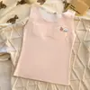 Chalecos Térmicos de Otoño e Invierno para Niñas en Período de Desarrollo, Adecuados para Estudiantes de Primaria, Se Pueden Usar como Ropa Interior o Exterior, Ropa Interior Sin Costuras, Capa Base Ajustada para Niñas Jóvenes