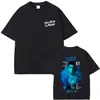 Camiseta Gráfica de Rapper Anuel Aa Real Hastala Muerte para Hombres y Mujeres Hip Hop