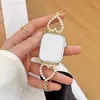 Adecuado para Apple Watch Perla Iwatch45678/Se Generación Reloj Inteligente con Nueva Correa de Corazón de Perla