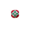 Plata Pura s999 Pegamento Retro Caqui Caqui Ruyi Caqui Cuentas Separadas Pulsera de Cuerda Trenzada Pulsera Collar Accesorios Hechos a Mano diy