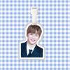 Jiang Daniel etiqueta de bagagem mochila escolar pingente pendurado corrente pendurado ornamento pendurado etiqueta periférica TikTok mesmo estilo