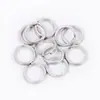 Conector giratorio de doble aro plano de acero inoxidable Luya anillo anti-pérdida para línea de pesca suministros de pesca