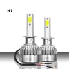 Mini C6 linterna frontal para coche faro de coche luz de carretera luz de cruce sin ventilador COB faro LED para coche DOB