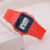 Reloj Digital LED para Estudiantes F-91W Reloj Digital Deportivo Multifuncional Despertador Luminoso Reloj Digital Cuadrado para Niños
