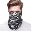 Máscara Facial Respirável para Sol em Estoque, Toalha Facial com Proteção Solar, Lenço de Cabeça Mágico Camuflado, Lenço de Cabeça Multifuncional Versátil Sem Costura