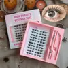 Kit de Cola para Cílios Postiços Transfronteiriço, Grande Capacidade, Cílios Pequenos, Sem Formato de Olho, Maquiagem Rápida para os Olhos, Curvatura Rápida e Natural
