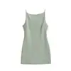 Vestido de un hombro para mujer, Vestido blanco pequeño de alta gama sin mangas estilo francés, Adecuado para registro de matrimonio, cumpleaños y verano, con un toque sofisticado