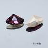 Rhinestones Dongzhou Cristal Forma de Machado Fundo Pontiagudo Vidro K9 Rhinestones para Nail Art Forma de Machado DIY, Mesmo Estilo que Macaco Pequeno Rhinestones Coloridos, Novo Modelo 2024