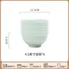 Cuenco de Arroz Celadón para Uso Doméstico Modelo Nuevo 2025 Set de Vajilla de Alto Valor Apto para Microondas Cuenco para Fideos Cuenco de Arroz Set de Vajilla Celadón