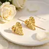 Aretes Metálicos Texturizados Retro Personalizados con Varios Estilos a Elegir, Estilo Ligero y Maduro, Aretes Sencillos para el Día a Día al por Mayor