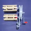 Máquina Desmontadora Manual de Suéteres de Lã e Cashmere de Dois Eixos com Manivela Manual, Acessórios de Máquina de Tricô Plana Computadorizada Robusta e Durável