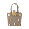 Internet Celebrity Felt Bag Acompanhando Bolsa de Presente Bolsa de Feltro dos Desenhos Animados Saco de Presente de Banquete de Casamento de Um Ano de Idade Logotipo Personalizado