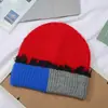 Sombrero de Melón Imitación Pelo de Conejo de Cuatro Colores e Interfase Sombrero de Punto Otoño e Invierno Sombrero Cálido de Encaje de Dos Colores Sombrero Estilo Japonés Estilo Coreano