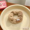 Muñeca fea estilo coreano Monstruo de Ojos Grandes peluche anillo para el pelo de intestino grueso anillo para el pelo peludo grueso ensanchado accesorios para el pelo de corazón de chica dulce