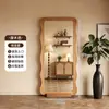 Espejo de cuerpo entero estilo vintage, espejo de pie, espejo de tocador para el hogar, espejo de pared para habitaciones de niñas, nuevo modelo 2026, espejo de vestidor