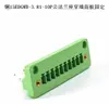 Terminal pasamuros 15EDGWB-3.81mm, cableado enchufable, 24P, con brida de oreja y tornillos de fijación, cabeza de Phoenix