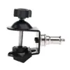 Soporte universal para monitor en forma de U con inclinación y giro, clip de hierro para escritorio, forma de C, soporte para transmisión en vivo, clip de fijación fuerte con inclinación y giro