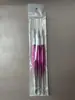 Conjunto de pincéis para nail art em estoque transfronteiriço, direto da fábrica, pincéis para nail art, ferramentas de nail art de cabeça redonda de silicone para manicures em gel