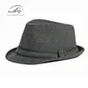 Nuevo Sombrero Jazz Espiga Otoño e Invierno, Unisex Casual Versátil Retro Británico Pequeño Sombrero Fedora Moderno