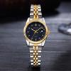Walishi Q345 reloj de mujer moderno impermeable reloj de pareja vintage reloj de cuarzo reloj de hombre reloj dorado para mujer