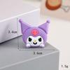 Popular Sanrio Súper Lindo Dibujo Animado Parche de Goma Suave de PVC Pegatina para Refrigerador Pegatina para Taza Funda de Teléfono Móvil Parche de Flor para Agujero de Zapato