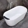 Bañera sin instalación para uso doméstico, tamaño pequeño, para personas mayores, extraíble, independiente, mini, acrílico, para Bed and Breakfast, bañera para adultos, envío gratis