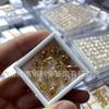Olho de cavalo Champagne 0,3~4 quilates Moissanite Pedra nua VVS Joias Pedra principal com certificado GRA e código de cintura