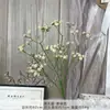 Materiales Florales Color Champán, Flores Artificiales, Decoración de Salón de Bodas, Habitación de Boda, Arreglos Florales para Pisos de Hotel, Flores de Hortensia Falsas, Paisajismo