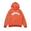 Moletom com Capuz Solto de Manga Longa Hip-Hop Retro Teia de Aranha 555 Sp5Der Marca Americana Tendência Personalizado