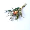 Ramo Mini de Flores Secas Transfronterizo DIY Mezcla y Combina Ramo para la Punta del Dedo Cubo de Regalo Kit de Materiales Decoración de Tarjeta de Felicitación
