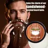 Set de cuatro piezas para el cuidado de la barba con romero transfronterizo, aceite para barba hidratante y de peinado, aceite esencial para el cuidado de la barba de hombres, bálsamo para barba