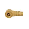 Inflador com Cabeça Redonda Conector Pneumático Ferramenta de Enchimento de Pneus Caminhão Carro Inflador Totalmente de Cobre Inflador de Liga de Zinco