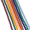 Pressionar Cordão 4.6.8mm Contas Redondas Transparentes Contas de Luz de Cristal Acessórios de Joalheria que Não Desbotam Contas Contas de Vidro Contas Soltas