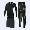 Traje de Fitness para Adultos Personalizado para Otoño e Invierno, Ropa Deportiva Cálida y de Secado Rápido para Correr, Ropa Base para Baloncesto y Fútbol, Ropa de Yoga para Niños